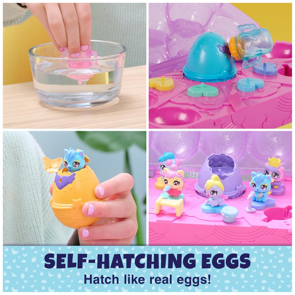 Hatchimals Alive, Egg Carton Toy with 5 Mini Figures In Self-Hatching Eggs, 11 Accessories, Kids Toys for Girls and Boys Ages 3 and Up