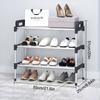Multi-Layer Shoe Rack 3-7 Floors Dustproof Household Doorstep Shoe Cabin  et Space Saving Organizer for Home shoemaker organizer