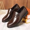 Fashion Dress Shoes Man Official Round Toe Casual Business Social Shoe for Men Office Clothing Elegant and Classic 2024 Style Footwear