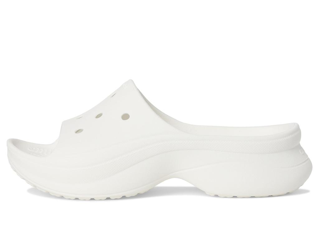 Crocs Bay 22cm Slides, White,