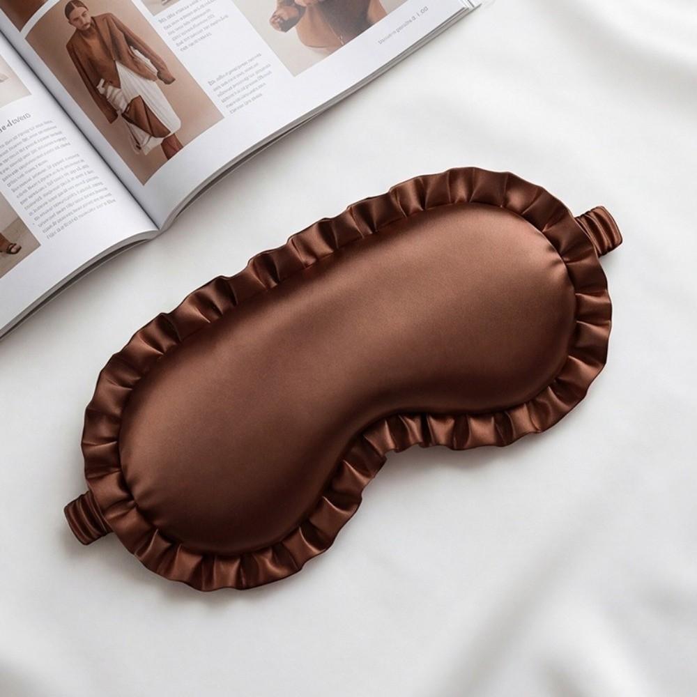 Soft Texture Sleeping Eye Covers Silk Material Eye Protection Mask Blackout Eye Patches For Man