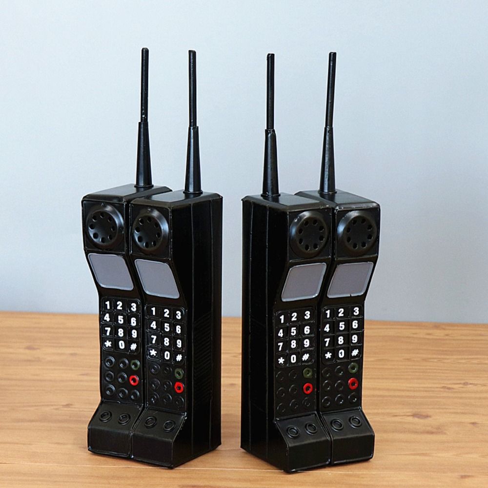 Simulace Vintage model telefonu Mobilní telefon Cihla Mobilní telefon Ornament Domácí dekorace