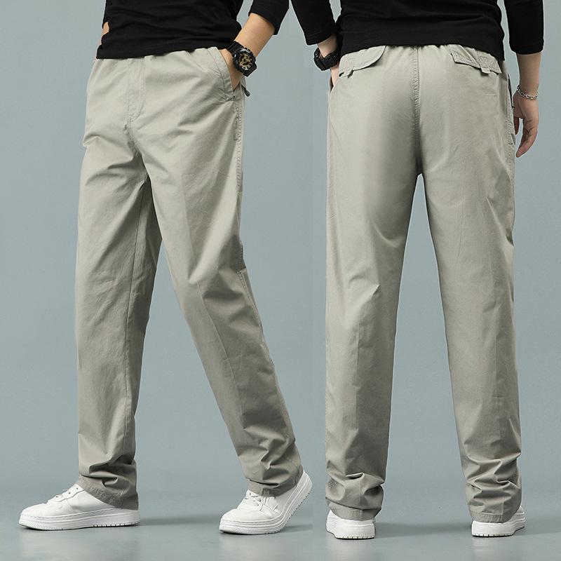 Pantalon Décontracté Homme Été Poches Multiples Pantalon Cargo Séchage Rapide Pantalon Fin Randonnée Extérieure Entraînement Respirant Pantalon Long Nouveau
