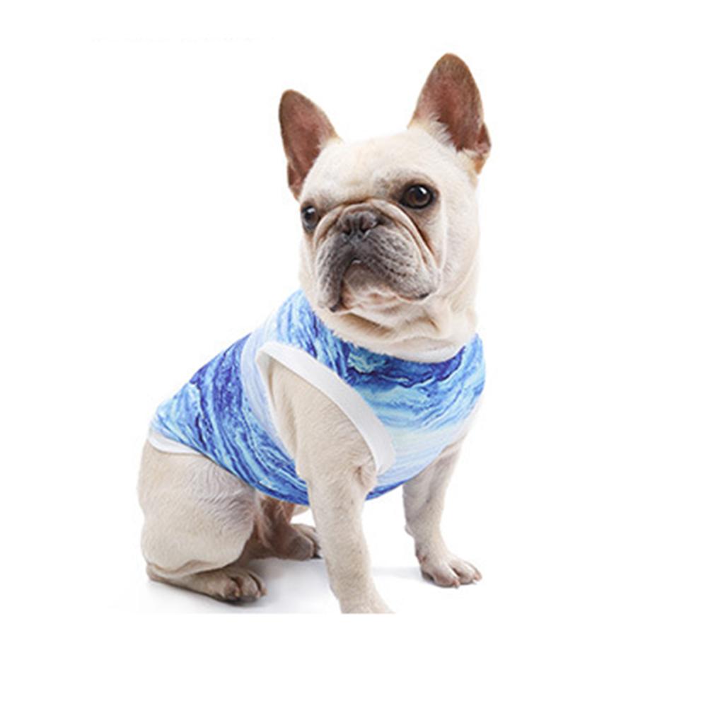 

Охлаждающий жилет для домашних животных, летняя дышащая одежда для защиты от холода у домашних животных, летняя охлаждающая одежда для газонокосилки и кошек M белый