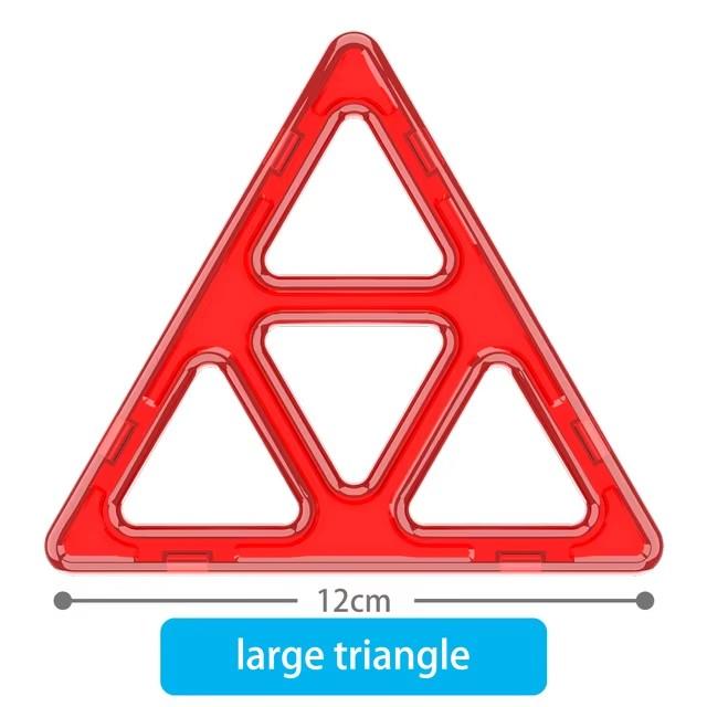 

1 шт. Большой размер Магнитный дизайнер Магнитные строительные блоки Аксессуары Образовательная модель Конструктор Игрушки Для детей Подарки