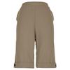 Women's Fashion  Color Pocket Five-Foot Loose Elastic Waist Cotton Linen Shorts
