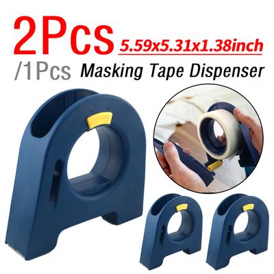1/2 Pcs Masking Tape Applicator Dispenser Painter Tape Dispenser Seam Tape Sticker Dispenser Machine for Sublimation Crafting