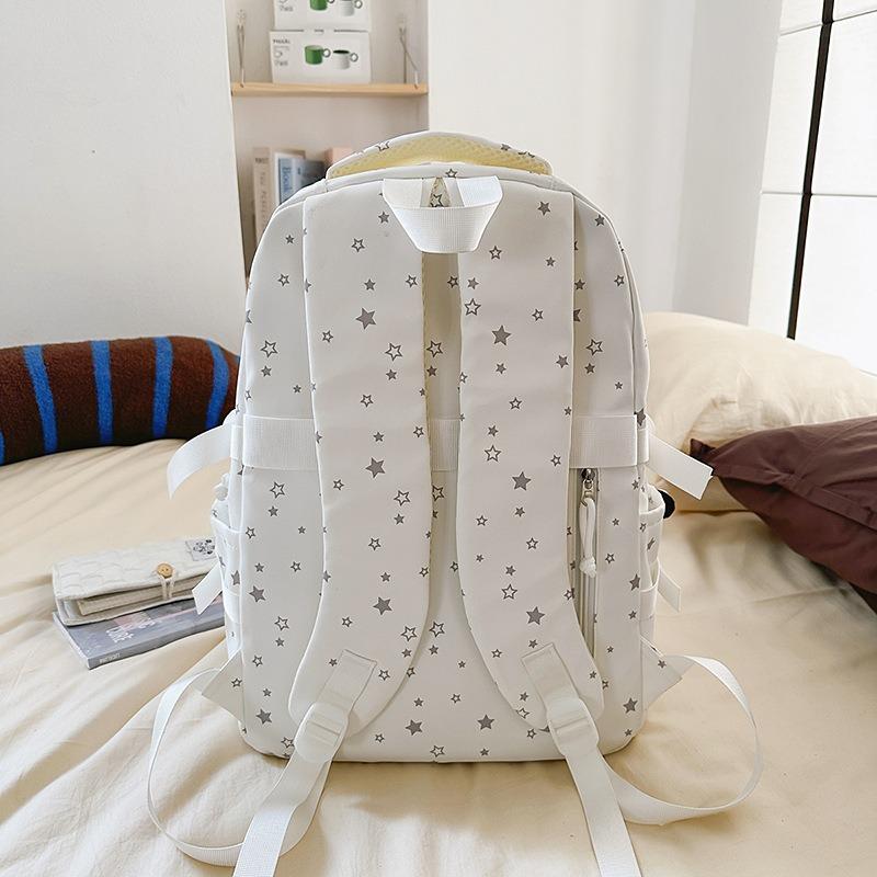 Nowy plecak o wysokiej wartości, świeży i słodki w cukierkowych kolorach, lekki i o dużej pojemności plecak dla uczniów gimnazjum
