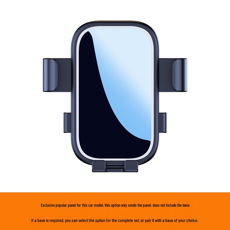 Universal Car Phone Holder with Suction Cup, Auto-Locking, Supports Horizontal & Vertical Screens