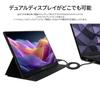 JAPANNEXT IPS panel with full resolution mobile monitor miniHDMI USB aspect ratio with smart case 13.5-inch HD+ (1920x1280) JN-MD-IPS135FP Type-C