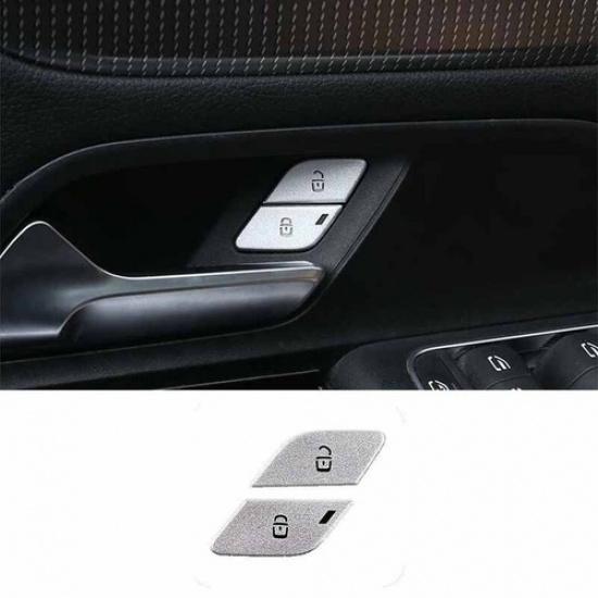 Ring Trim For Benz A-Class W177 - Inner Door Buckle Protection Aluminum