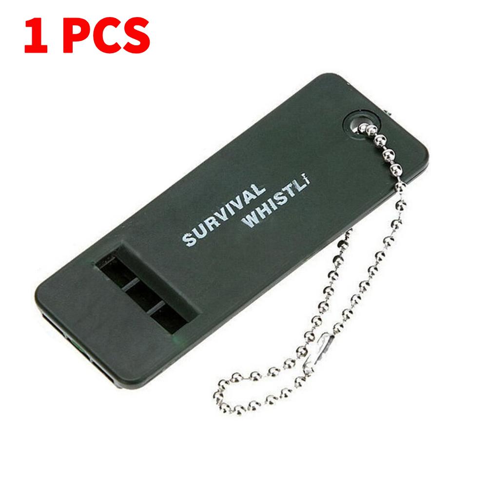 20-1PCS 3-Frequency Whistle Survival Whistle High Decibel Rescue Signaling First Aid Tool for Hiking Camping Mountaineering