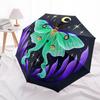 1pc Moonlit Luna Butterfly Umbrella with Plastic Handle,Suitable for All Seasons Home Travel Outdoor UmbrellaDD1525