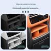 Ideal L6L7 Silicone Rear Seat Storage Box - Car Interior Console Armrest Organizer