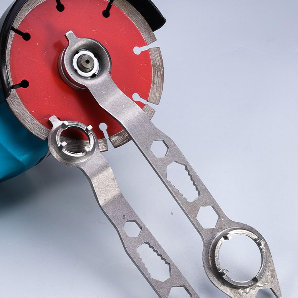 Six in One Steel Angle Grinder Wrench Four Claw for Power Tool Maintenance