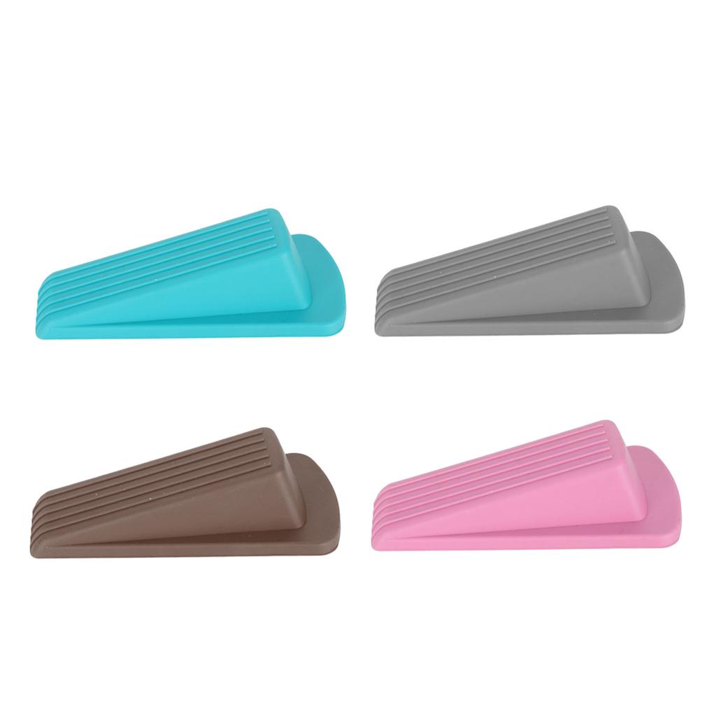 6 buc. Opritoare de ușă Groase Flexibile Stivuibile Anti-Deformare Pană de ușă pentru Spațiu de 1,2 in