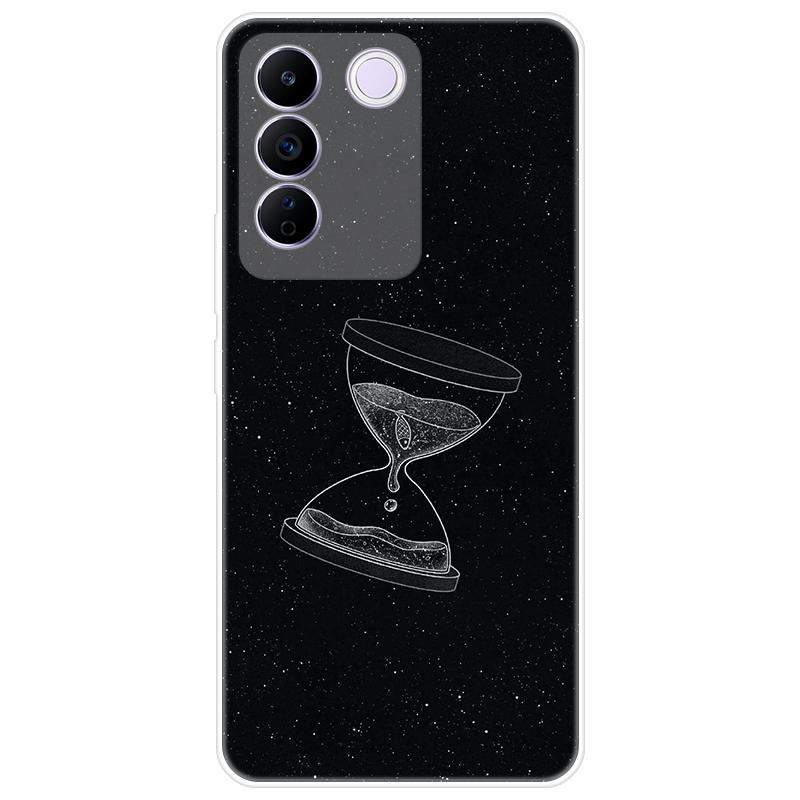 For Vivo V27e V 27e Case Soft Silicone Back Cover Cartoon Phone Case Diversification