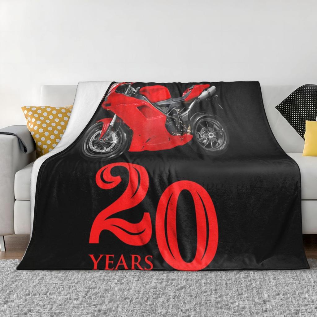 Quartararo Motogp El Diablo 20 French Motorcycle Racing Moto Blanket Flannel Throw Blanket Bedspread for Bed Room Picnic Couch