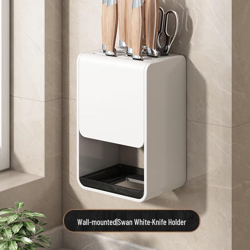 Danle Multi-functional Knife Holder with Drain Pan