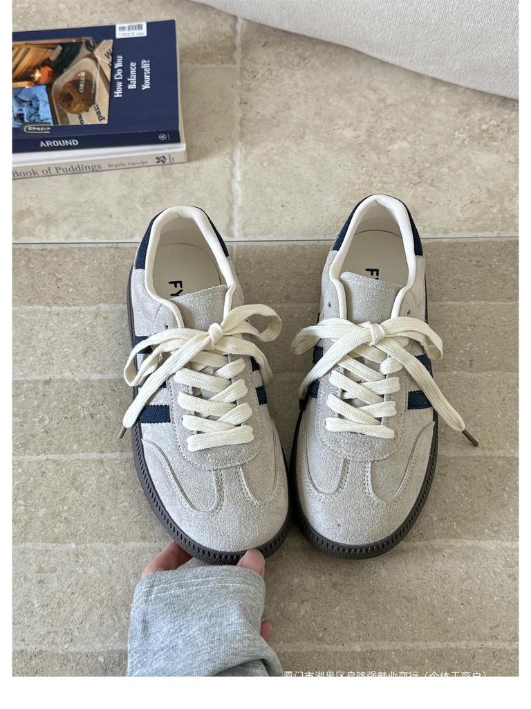 Dafa Girl Women's Retro Cortez Dad Shoes - 2025 Autumn/Winter Thick-Soled Breathable Sports Casual Sneakers