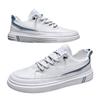 New Student Trend Little White Shoes Men's Spring and Autumn Versatile Leather Casual Board Shoes Men's Shoes