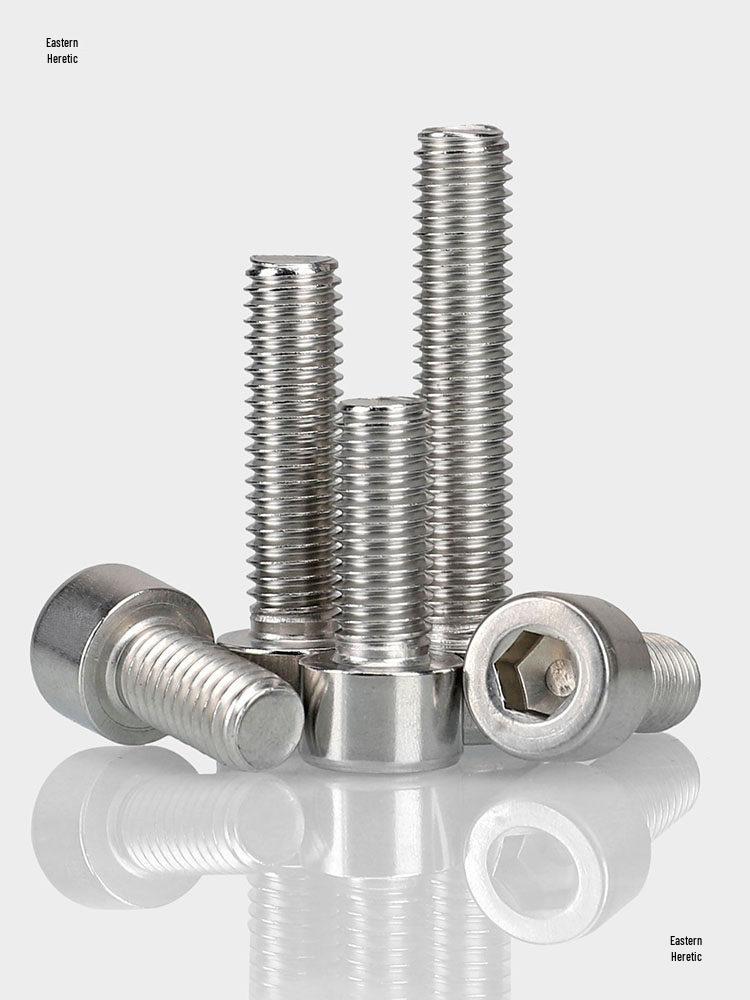 304 Stainless Steel Pan Head Hex Socket Cap Screws M2.5-M6*8/18/22/28/30/50