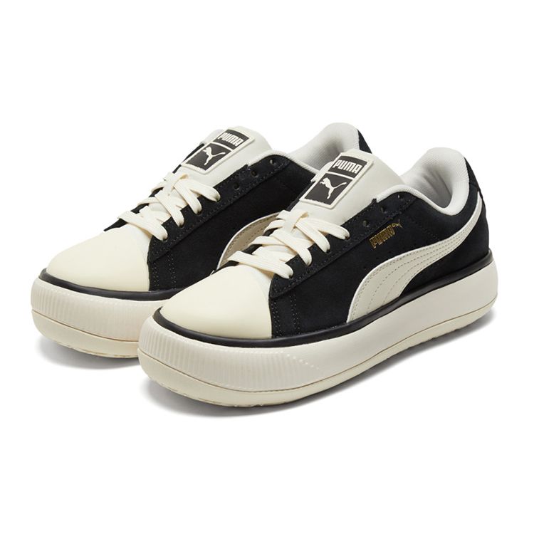Puma Suede Mayu TC Casual Low-Top Sneakers Women Sneakers Black 385234-01