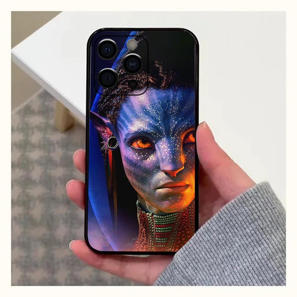 Film A-Avatar 2 Phone Case For Apple iPhone 15,14,13,12,11,Pro,X,XS,Max,XR,Plus,Mini Soft Black Cover