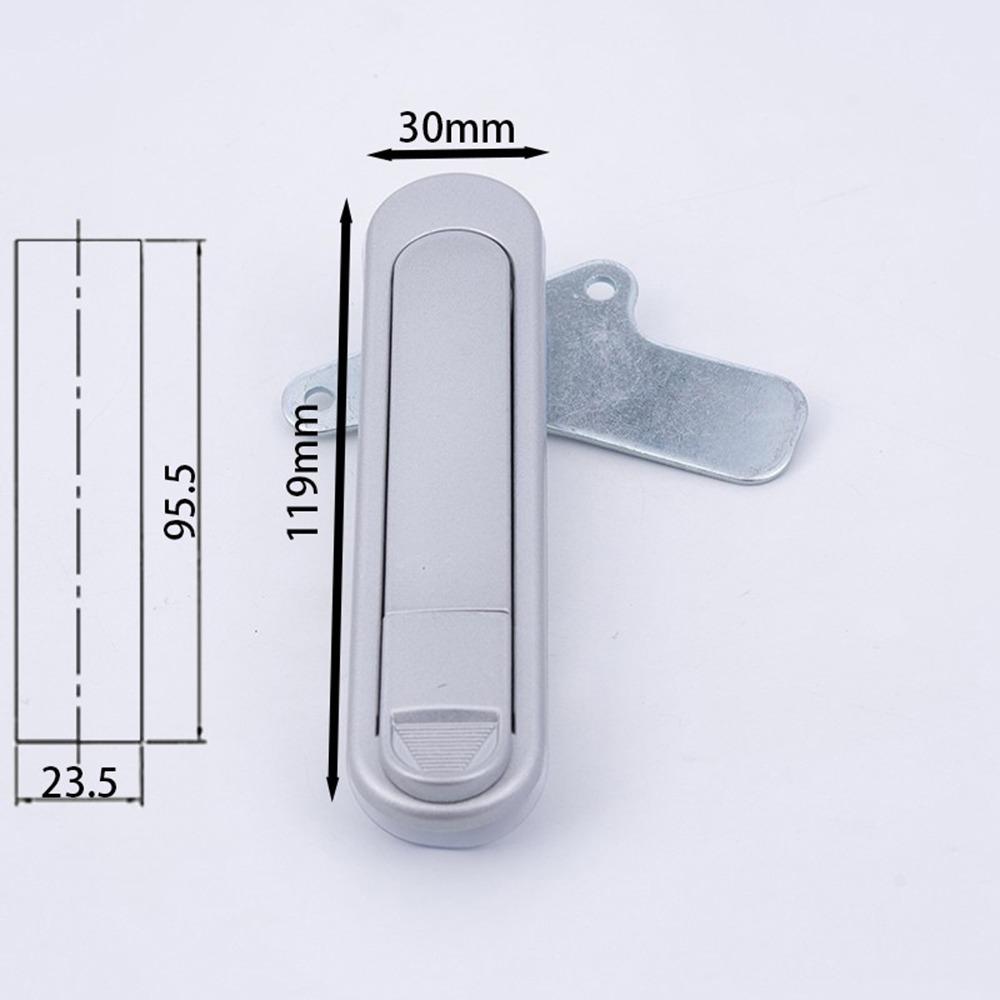 

Aluminum Alloy Cabinet Door Lock Multi-purpose Electrical Panel Door Latch Hardware Lock 2