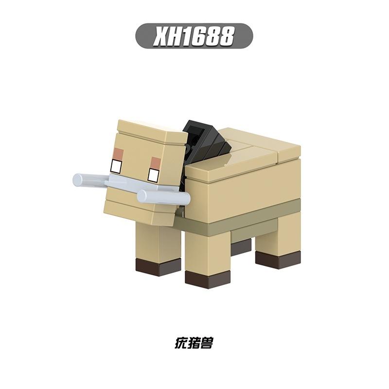Blocuri de construcție Lumea mea Minifigurine Minecraft Jucării Cărămizi Lego Cadouri pentru copii Educație X0311