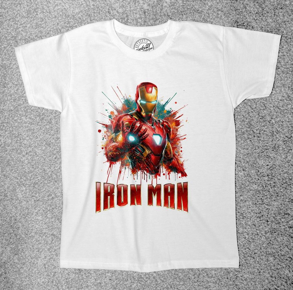 Marvel Avengers Iron Man 006 Childrens/Kids Adult T Shirts/t-shirts