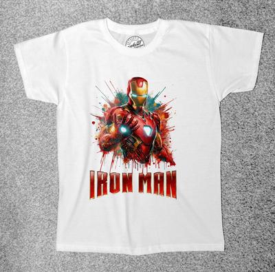 Marvel Avengers Iron Man 006 Childrens/Kids Adult T Shirts/t-shirts