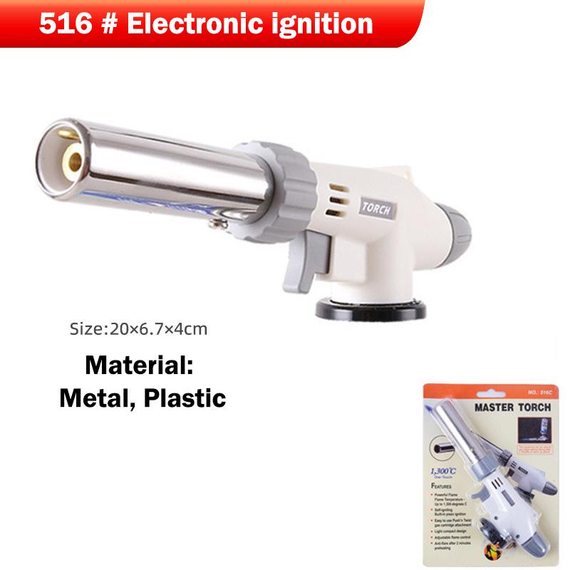 Manual Gas Welding Torch Head Portable Adjustable Nozzle High Heat Flame for BBQ Metalwork Soldering