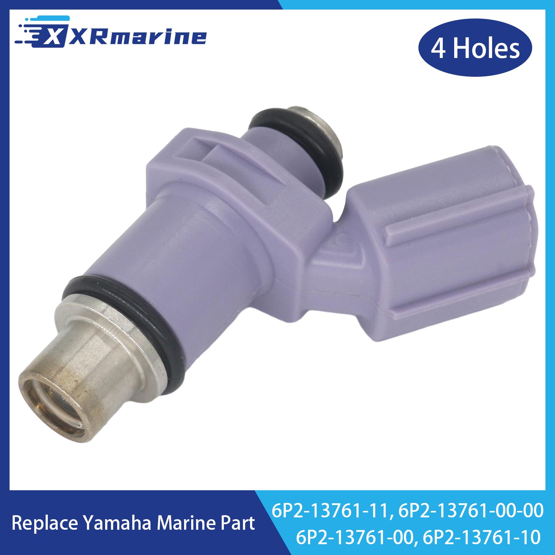 Fuel Injector Nozzle Unit 6P2-13761-00 for Yamaha 4 Stroke F FL 200 225 250 300 HP Outboard Engine 6P2-13761-10 6P2-13761-11 6P2-13761-00-00