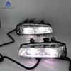 LED DRL Fog Lights for Land Rover Range Rover Evoque 2011-2015 1 Pair Clear LED Daytime Running Light Fog Light Headlight