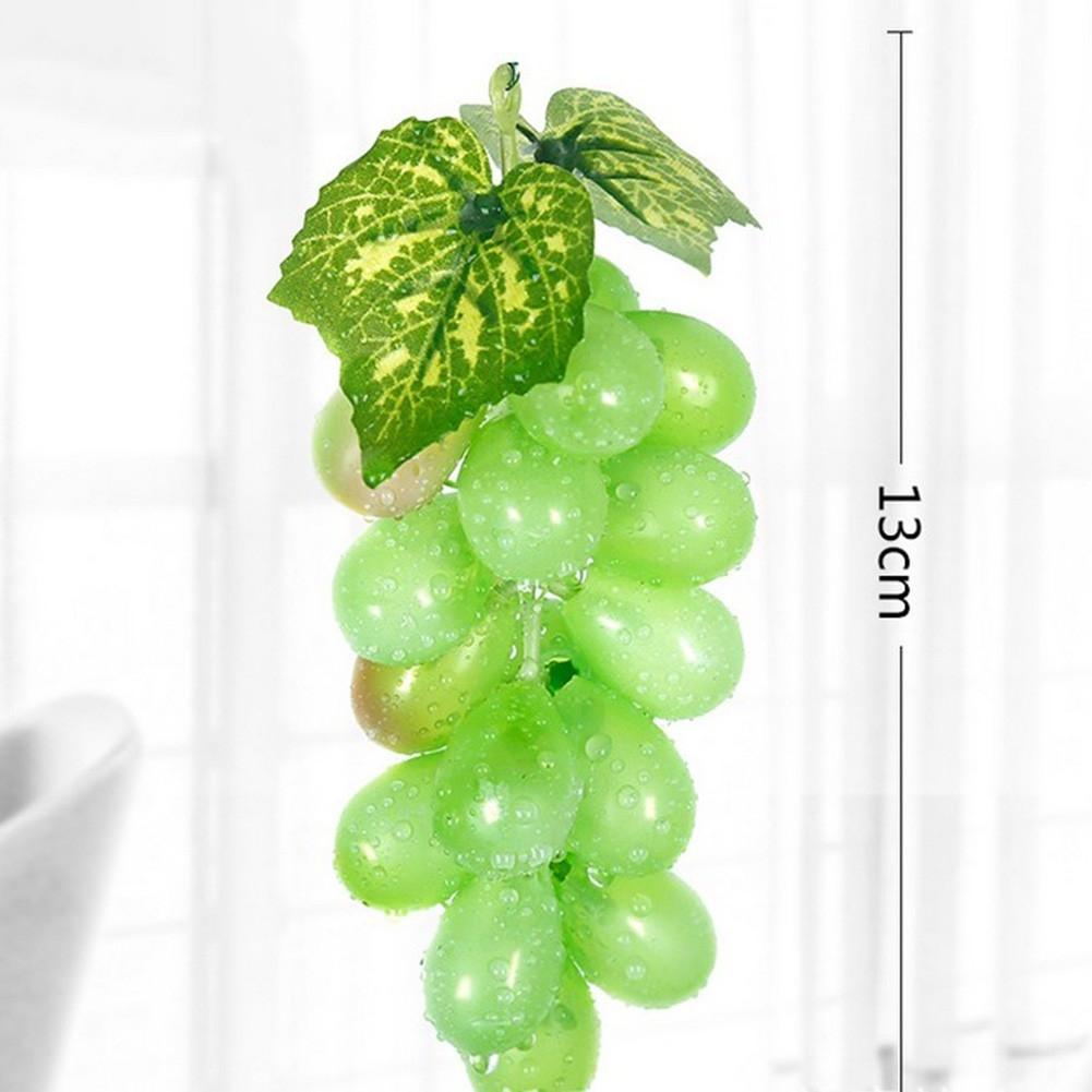Rubberized Plastic Hanging Grapes for Vintage DIY For Home Garden Decor