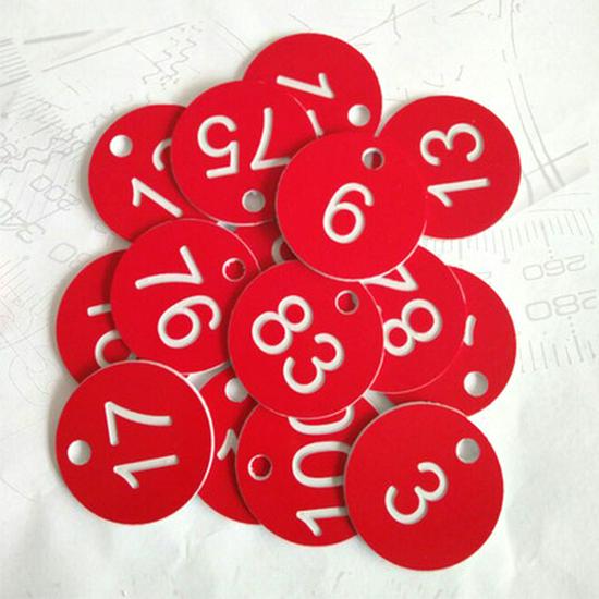 Bicolor Metal & Acrylic Sign Set: Storage Room, Nameplate, Key Tag, Number Plate