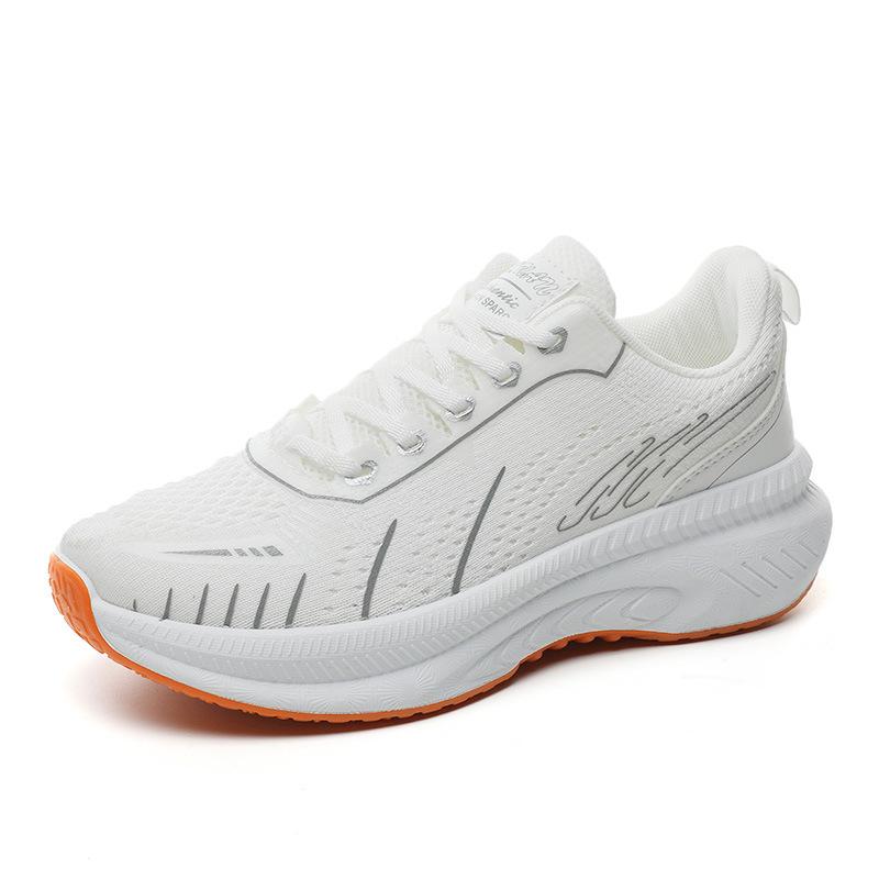 Women's Fashion Casual Sports Shoes 2024 Spring Summer New Style Soft Bottom Anti-Slip Breathable Comfortable Sneakers Women