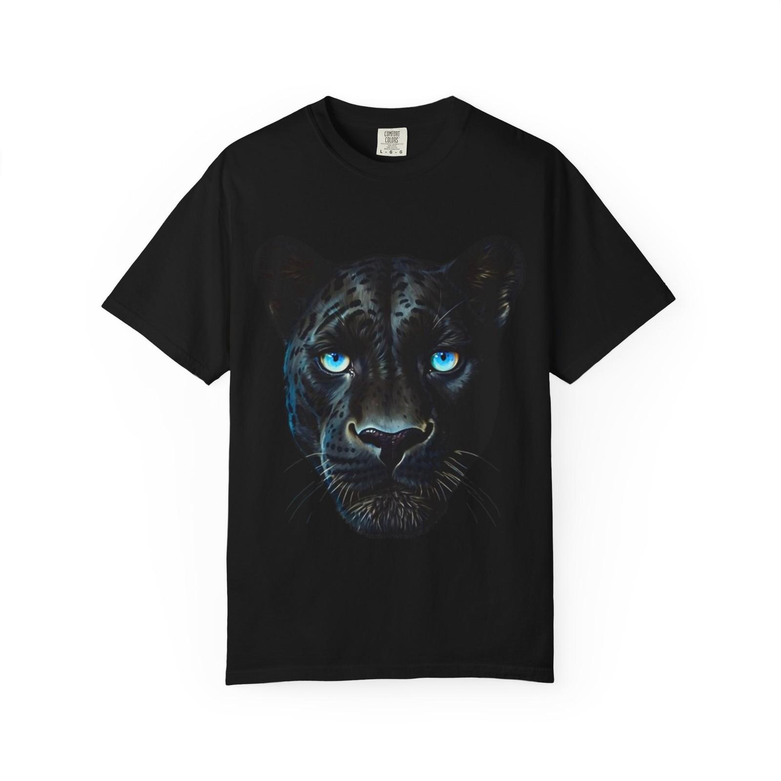 Panther Face Unisex T-shirt, Animal Graphic Tee, Wildlife Shirt, Panther Lover XXXXL