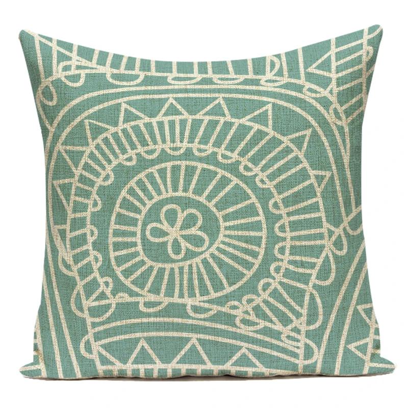 Modern Bosnia Abstract Pillow Cover Geometric Stripes Cushion Cover Custom Pillowcase Sofa Home Decorative Throw Pillows