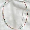 Miyuki Seed Beads Handmade Colorful Clavicle Chain Necklace for Women and Besties