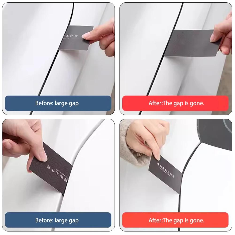 Joint d'étanchéité en caoutchouc pour portière de voiture, 5/10/16 m, double couche, protection, insonorisation, étanche, pour portière, capot, coffre