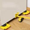 Furniture Mover Tool Set Heavy Stuffs Moving Roller With Bar Furniture Mover Lifter With Wheel Professional Moving Too