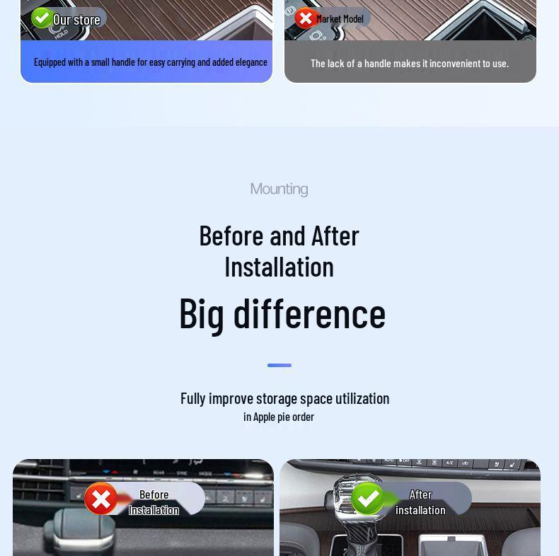 Toyota Sienna Silikon Becherhalter Matte Abdeckung