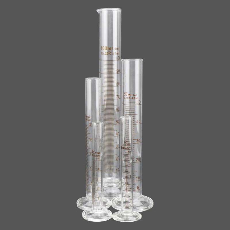 Bingyu Thickened Glass Graduated Measuring Cylinder
