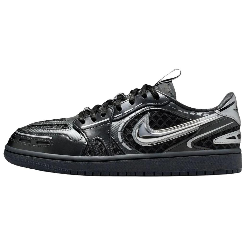 Jordan Air Jordan 1 Low Top Skateboard Shoes Women's Black Jordan HQ2186-001