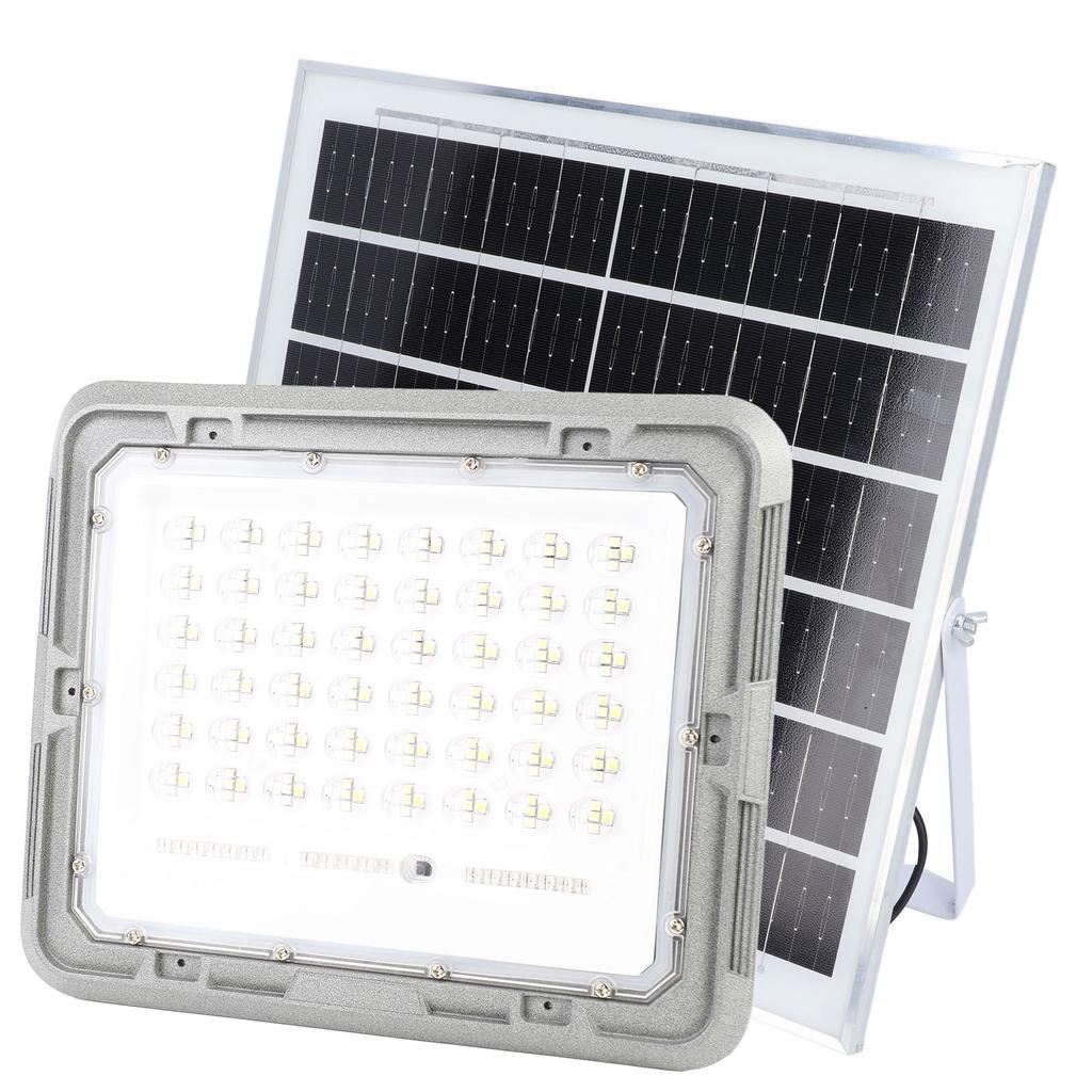 300W 400 LED Solar Light Remote Control Lamp IP66 Water Proof Outdoor Floodlight for Wall Porch Shed