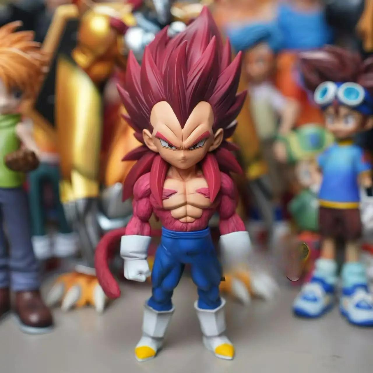 Anime Dragon Ball DAIMA Figure Super Saiyan 4 Goku Vegeta Action Figure Pvc Collectible Statue Model Toy Gifts15.5-16.5cm