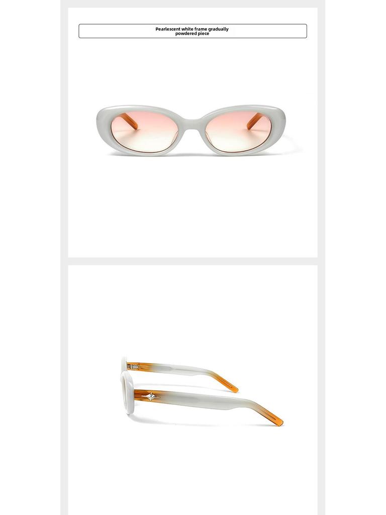 BANDEON.S Unisex Sonnenbrille mit ovalem Rahmen - Hochwertiger UV-Schutz, Promi-Stil