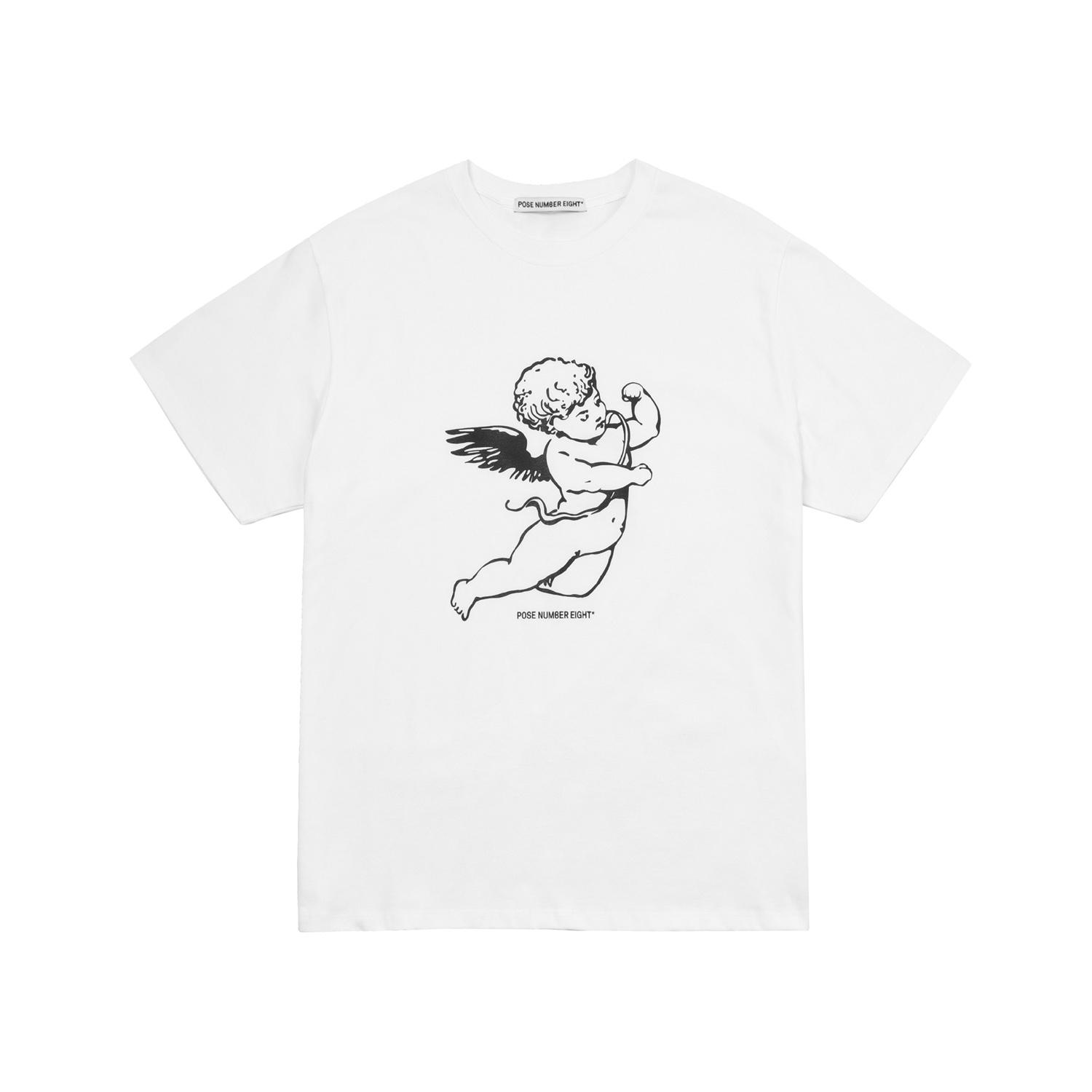 Pose Number Eight Cupid Tee (White) White/3